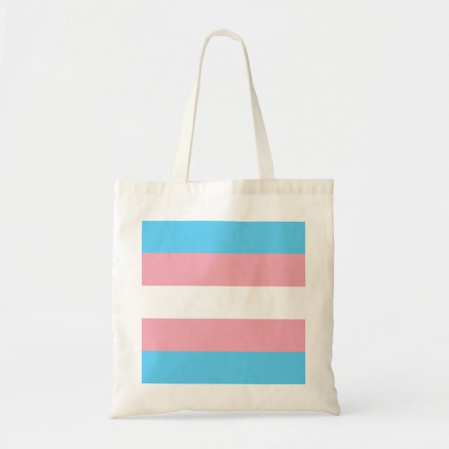 Transgender Pride Flag Tote Bag