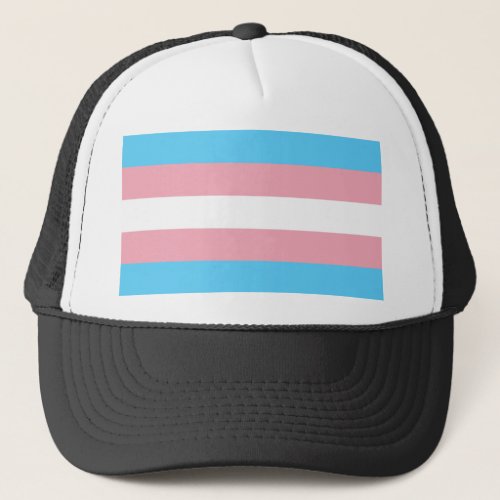 Transgender Pride Flag Trucker Hat