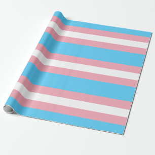 Transgender Pride Flag Wrapping Paper