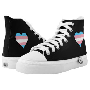 trans pride shoes