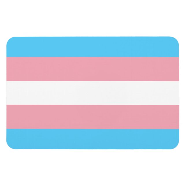 Transgender Pride Magnet (Horizontal)