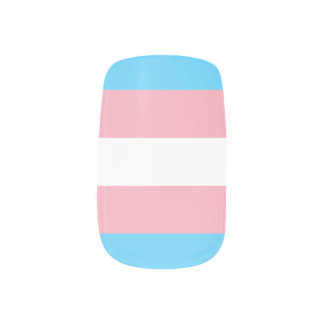Transgender Pride Nails Minx Nail Wraps