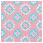 Transgender Pride seamless pink floral pattern Fabric