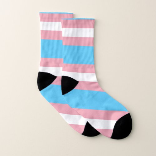 Transgender Pride Socks