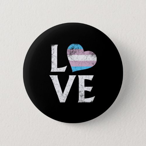 Transgender Pride Stacked Love Button
