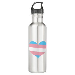Transgender Pride Stainless Steel Water Bottle