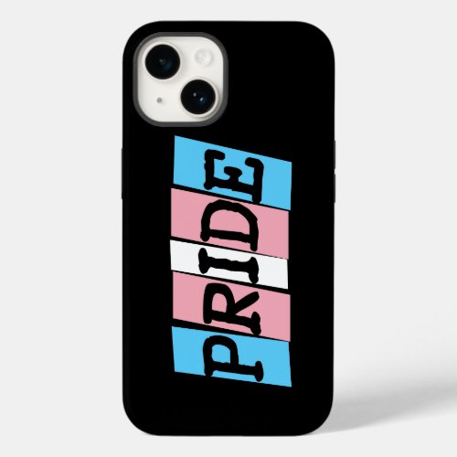 Transgender Pride text Case_Mate iPhone 14 Case