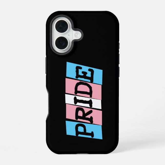 Transgender Pride text Iphone Case (Back)