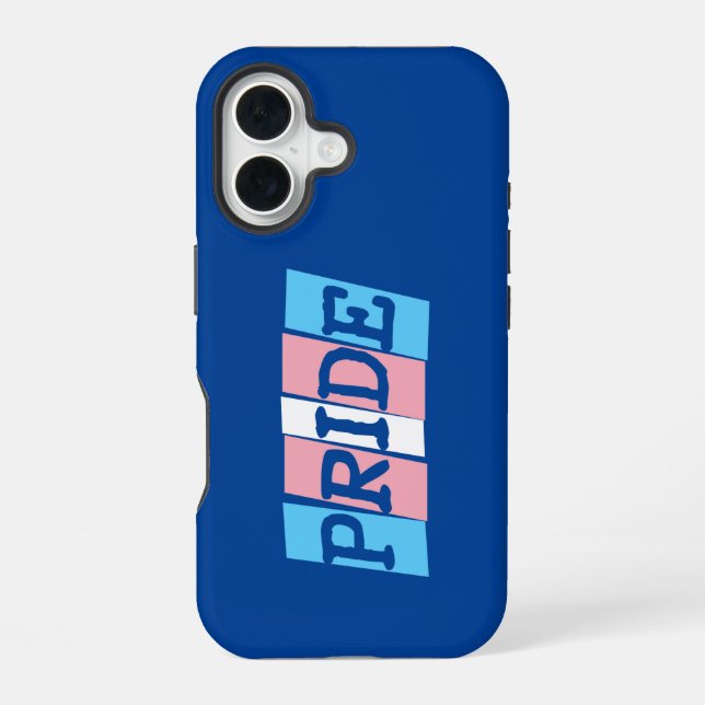 Transgender Pride text Iphone Case (Back)