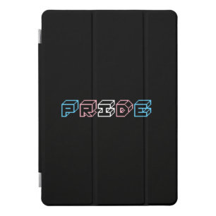 Transgender pride text sign iPad pro cover