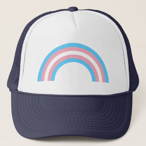 Transgender rainbow pride Trucker Hat