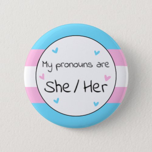Transgender SheHer Pronoun Pin