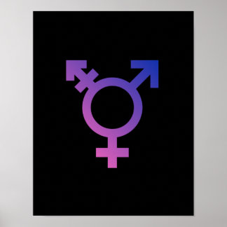 Transgender Symbol Poster