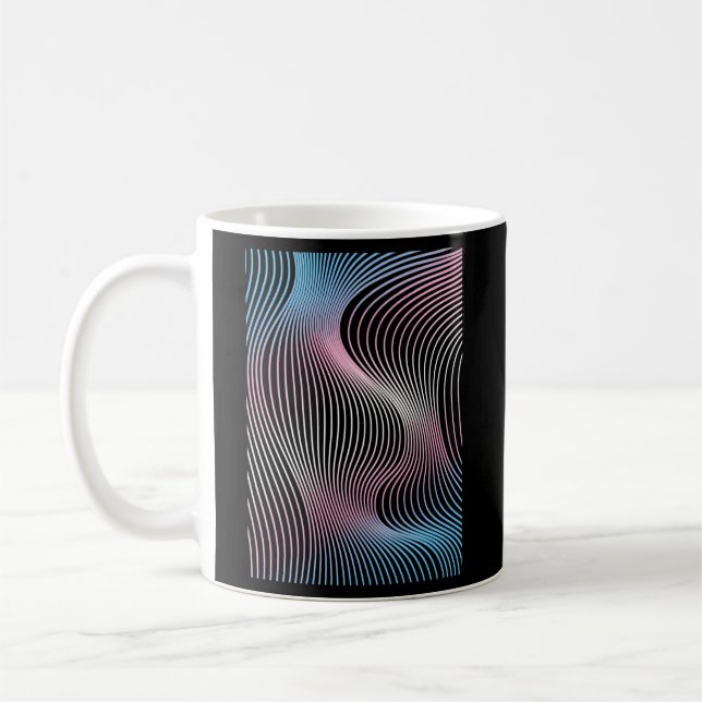 Transgender Trans Pride Coffee Mug (Left)
