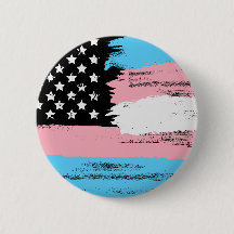 Transgender USA Flag | Button