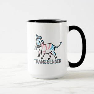 Transgender Zebra Mug