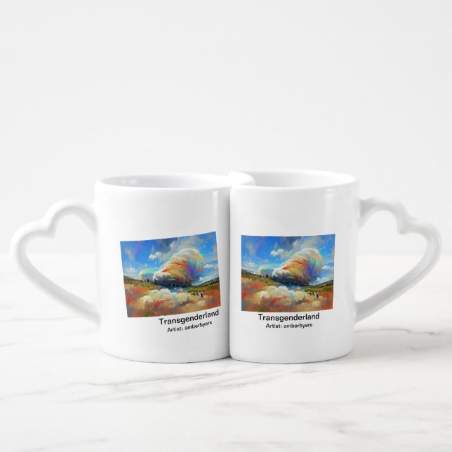 Transgenderland: Coffee Mug Set (Front Nesting)