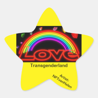 Transgenderland: Star Sticker
