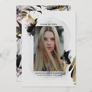 Transience 1 Photo Graduation Invitation