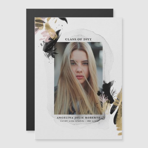 Transience Graduation Magnetic Invitation