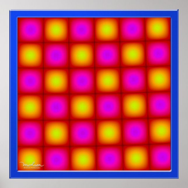 Transient Flickering Colors Poster (Front)