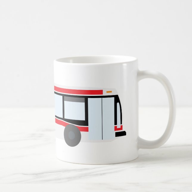 Transit Mugs: Toronto Bus Coffee Mug (Right)