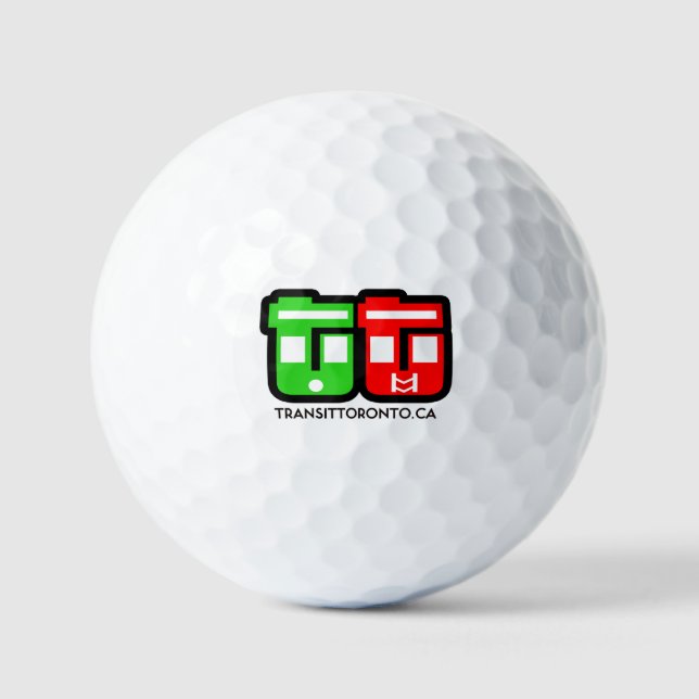 Transit Toronto Logo Golf Ball (Front)