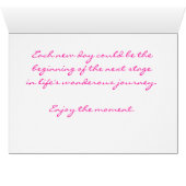 Transition, Life Change Cards (Inside Horizontal (Bottom))