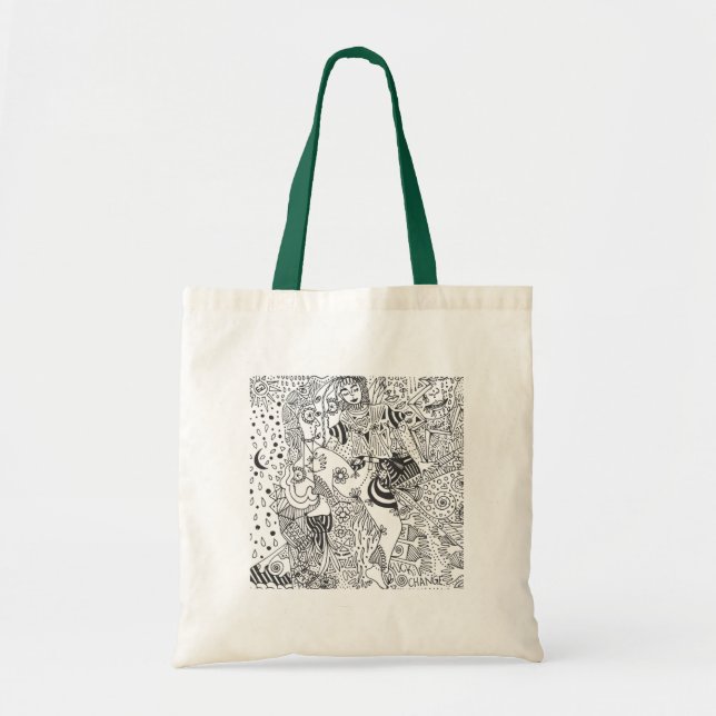 transitions are hard tote bag (Front)