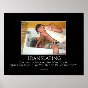 Translating Motivational Poster