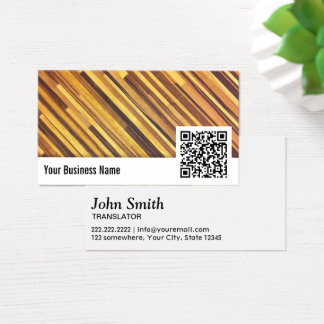 Language Teacher Business Cards Templates Zazzle