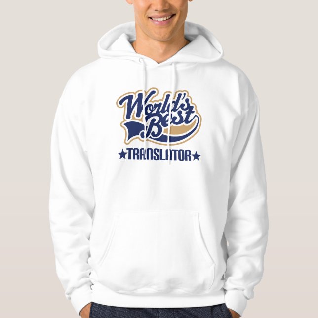 Translator Gift Hoodie (Front)
