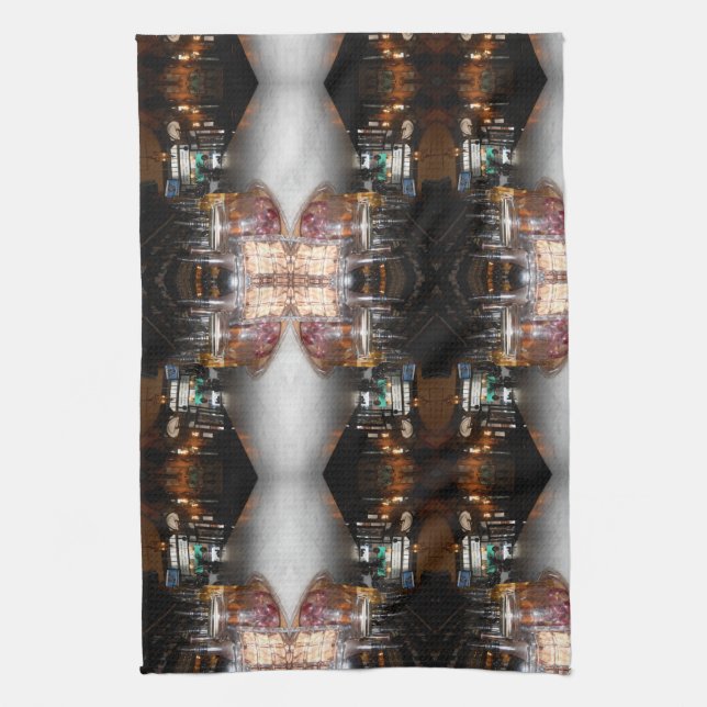 Translucence with Simplicity Kitchen Towel (Vertical)