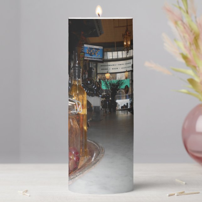 Translucence with Simplicity Pillar Candle (In Situ)
