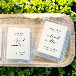 Translucent Clear 2x3" Wax Melt Labels