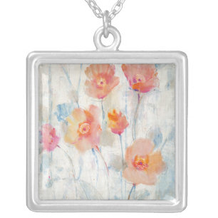 Translucent II Silver Plated Necklace