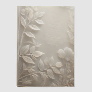 Translucent Paper Vellum Invitations