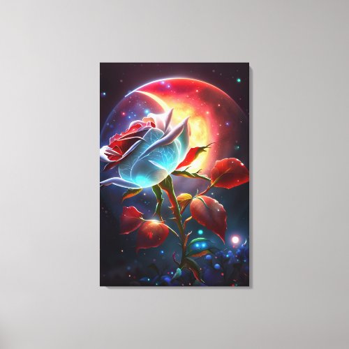 Translucent Rose 61 cm x 914 cm Canvas Print