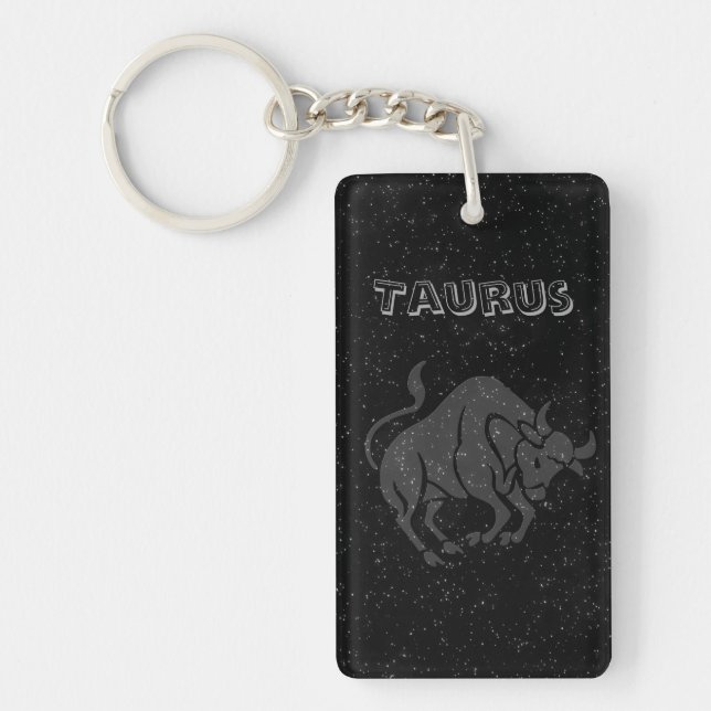 Translucent Taurus Keychain (Front)