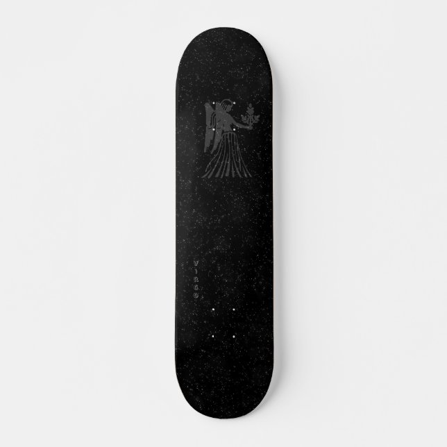 Translucent Virgo Skateboard Deck (Front)