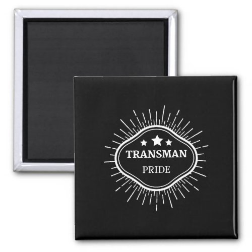 Transman Pride Magnet