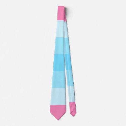 Transmasculine Pride Flag  Neck Tie