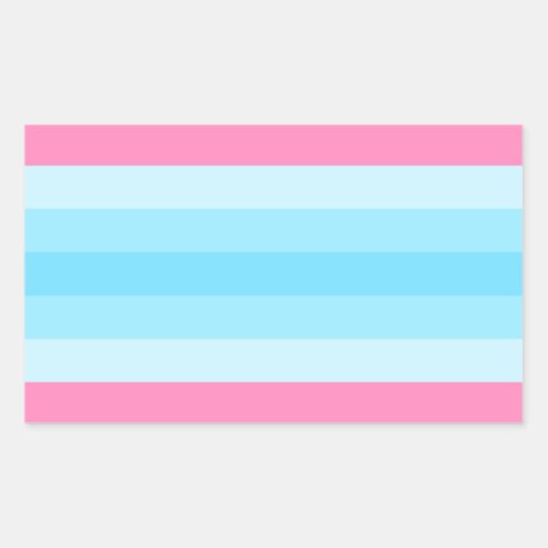 Transmasculine Pride Rectangular Sticker