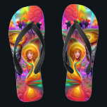 Transmigration of Souls Custom Created Flip Flops<br><div class="desc">Here are some custom flip flops with your own image or you can use mine either way you will be styling on the beach this summer. Make sure to bookmark this page to come back to it in the future. If you like/love our designs make sure to like or share...</div>