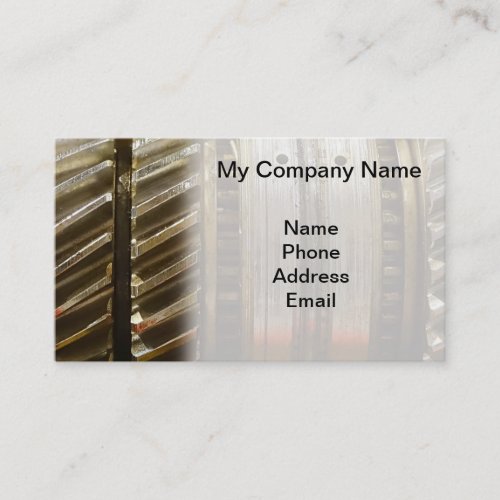 Transmission and Engine Repair Business Card