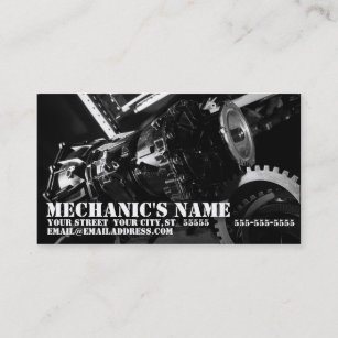 Mechanical Engineer Business Cards Business Card Printing Zazzle