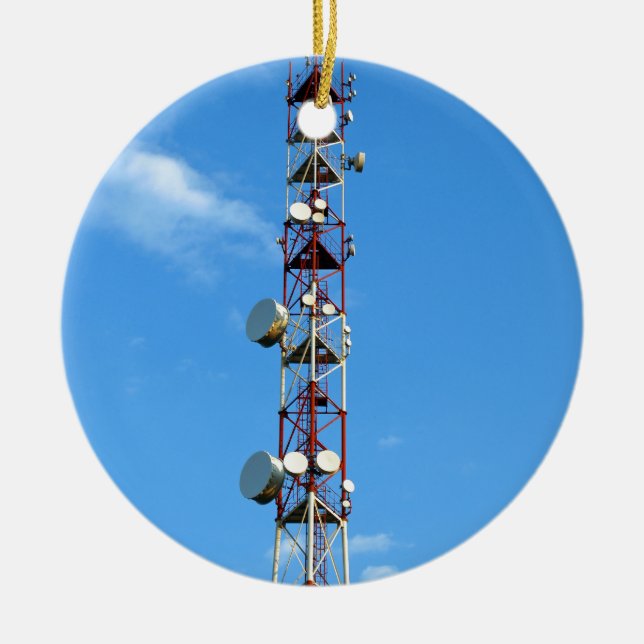 Transmitter antenna ceramic ornament (Front)