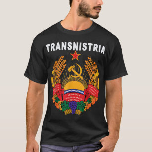 Transnistria Emblem Soviet History Keepsake T-Shirt