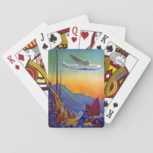 Transpacific Travel Bicycle Playing Cards