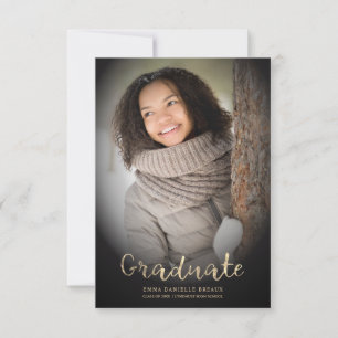 Transparency Graduation Photo Script Calligraphy
